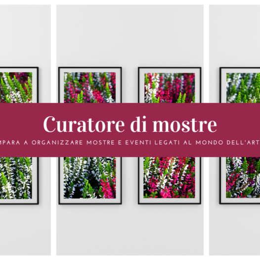 Curatore di mostre (corso online)