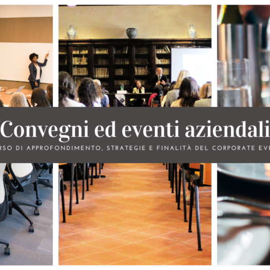 Convegni e eventi aziendali (corso online)